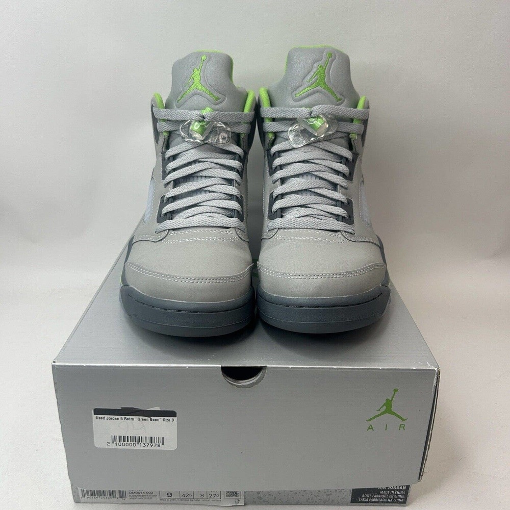 Nike Shoes Air Jordan 5 Retro OG “Green Bean” 2023 - Picture 2 of 8